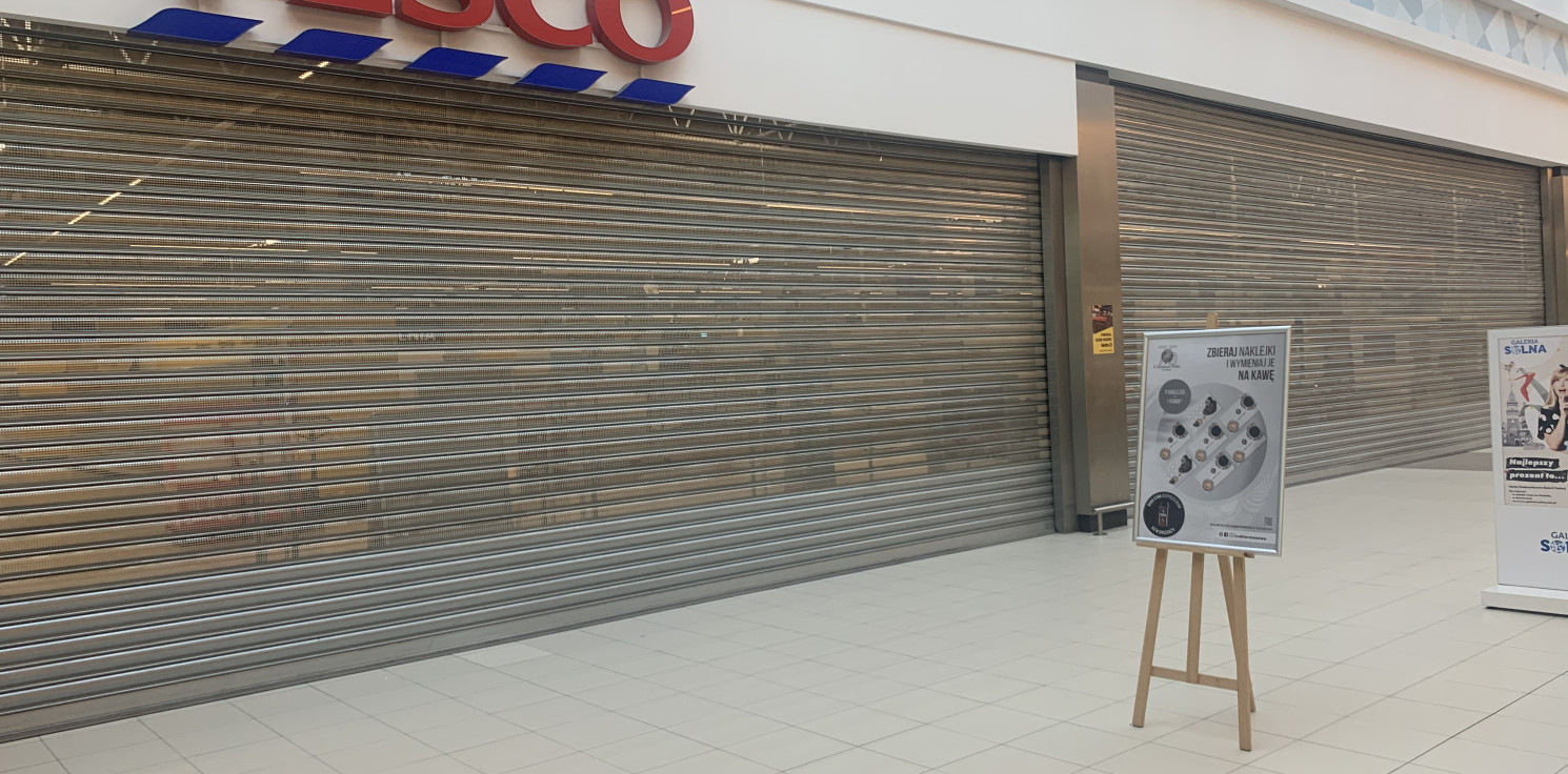 Inowrocław - Ostatnie Tesco w mieście zamknięte. Czas na zmiany