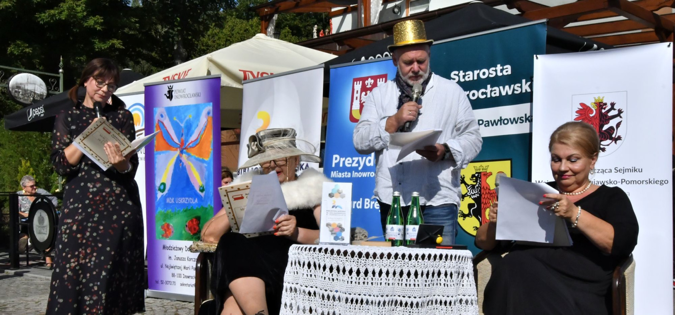Inowrocław - Starosta w roli Dulskiej, czyli narodowe czytanie