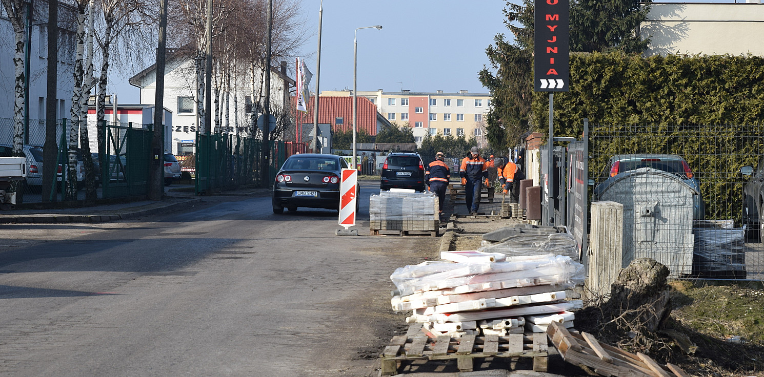 Inowrocław - Ruszyły prace na ulicy Cichej. Co się zmieni?