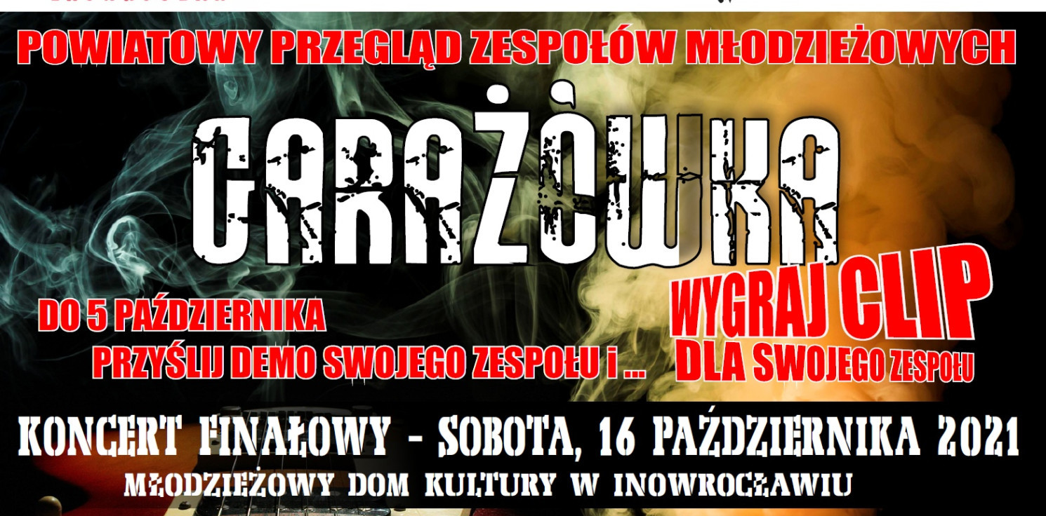Inowrocław - Grasz amatorsko? Pokaż się na "Garażówce"