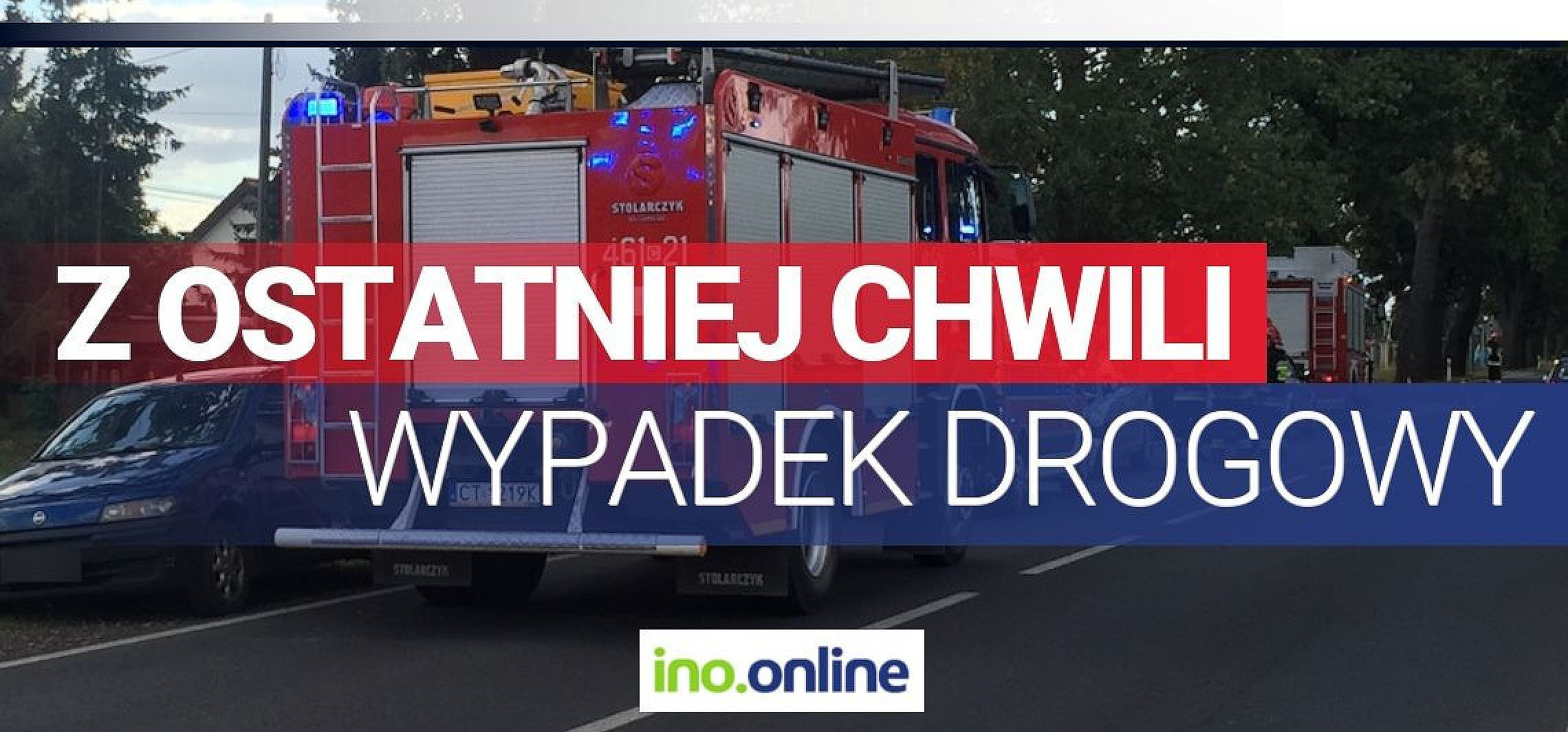 Inowrocław - Wypadek na trasie do Bydgoszczy