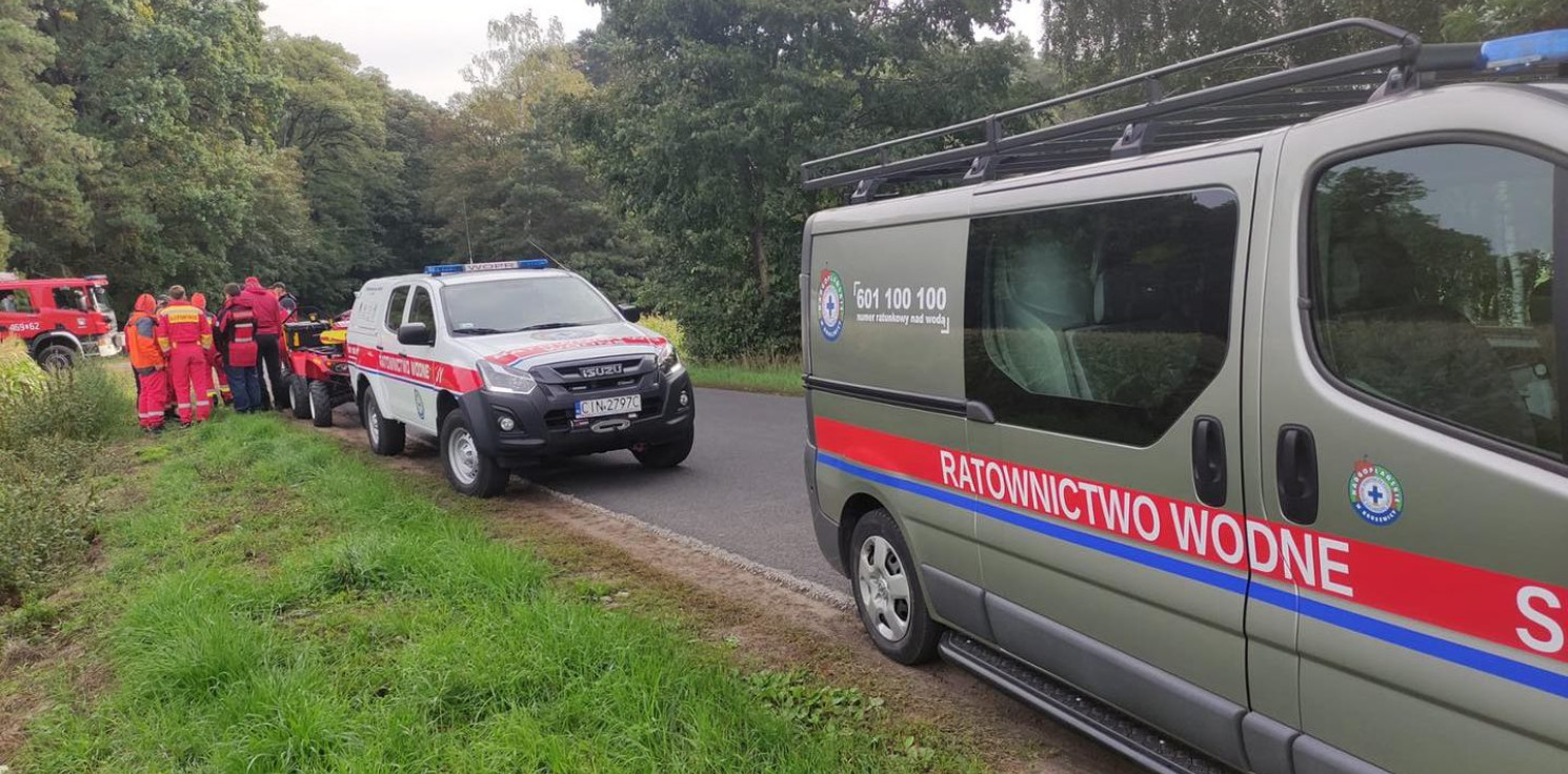 Kruszwica.online - Nocne poszukiwania kobiety zakończone sukcesem