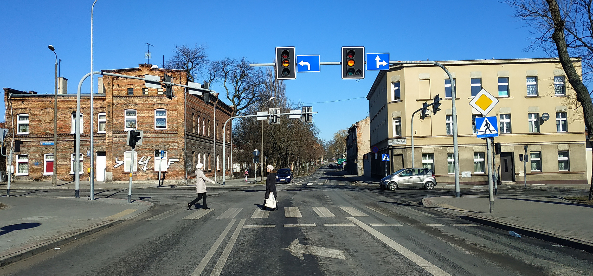 Inowrocław - Nie działa sygnalizacja świetlna w centrum