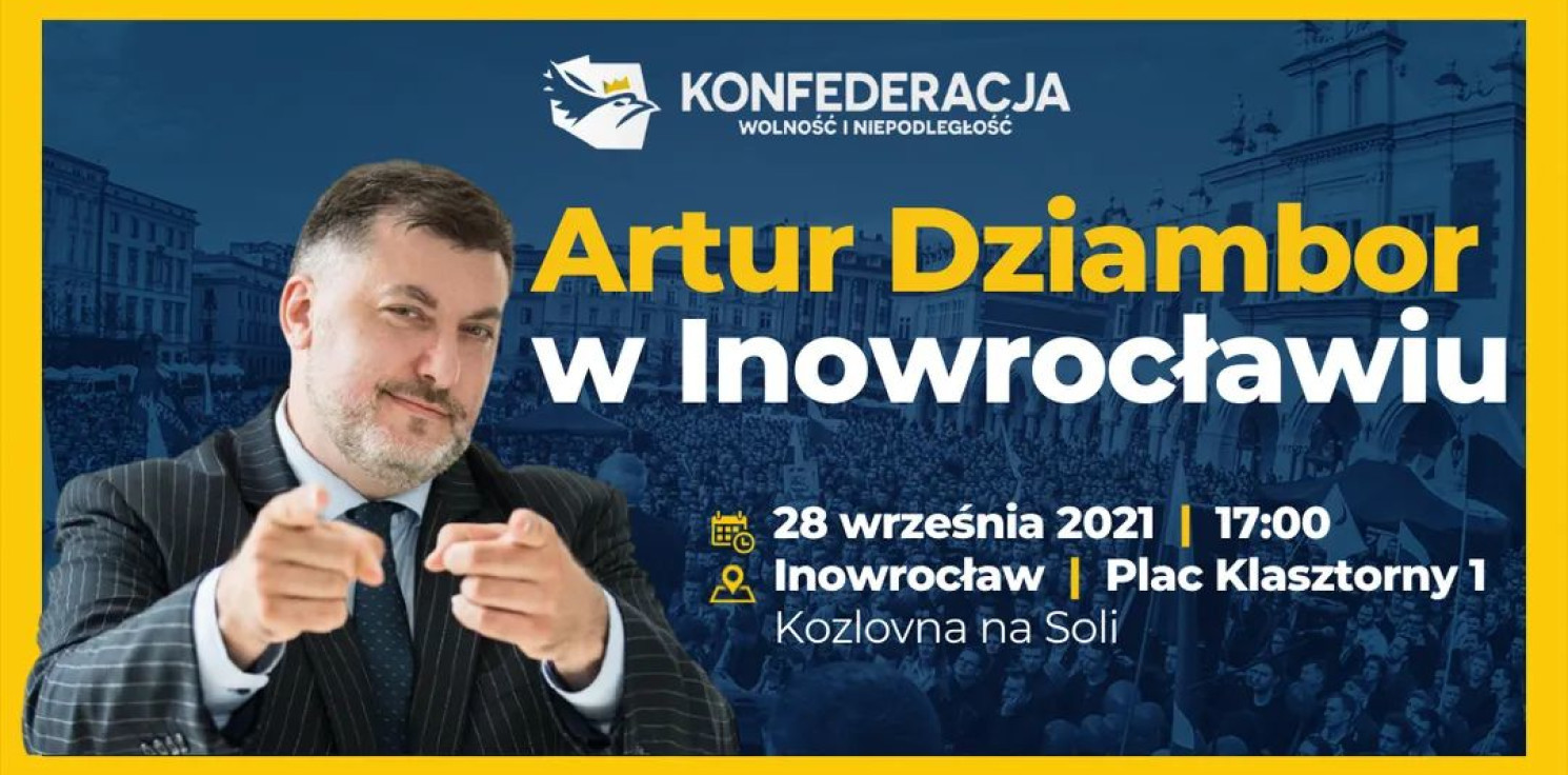 Inowrocław - Poseł Konfederacji spotka się z mieszkańcami