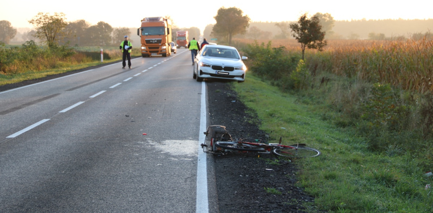 Region - BMW potrąciło 40-latka. Pieszy wtargnął pod auto