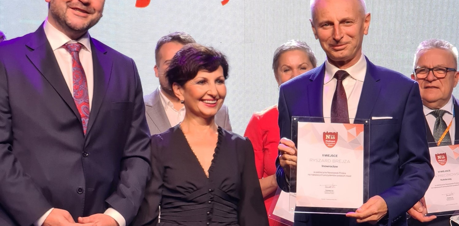 Inowrocław - Newsweek: Ryszard Brejza na podium plebiscytu