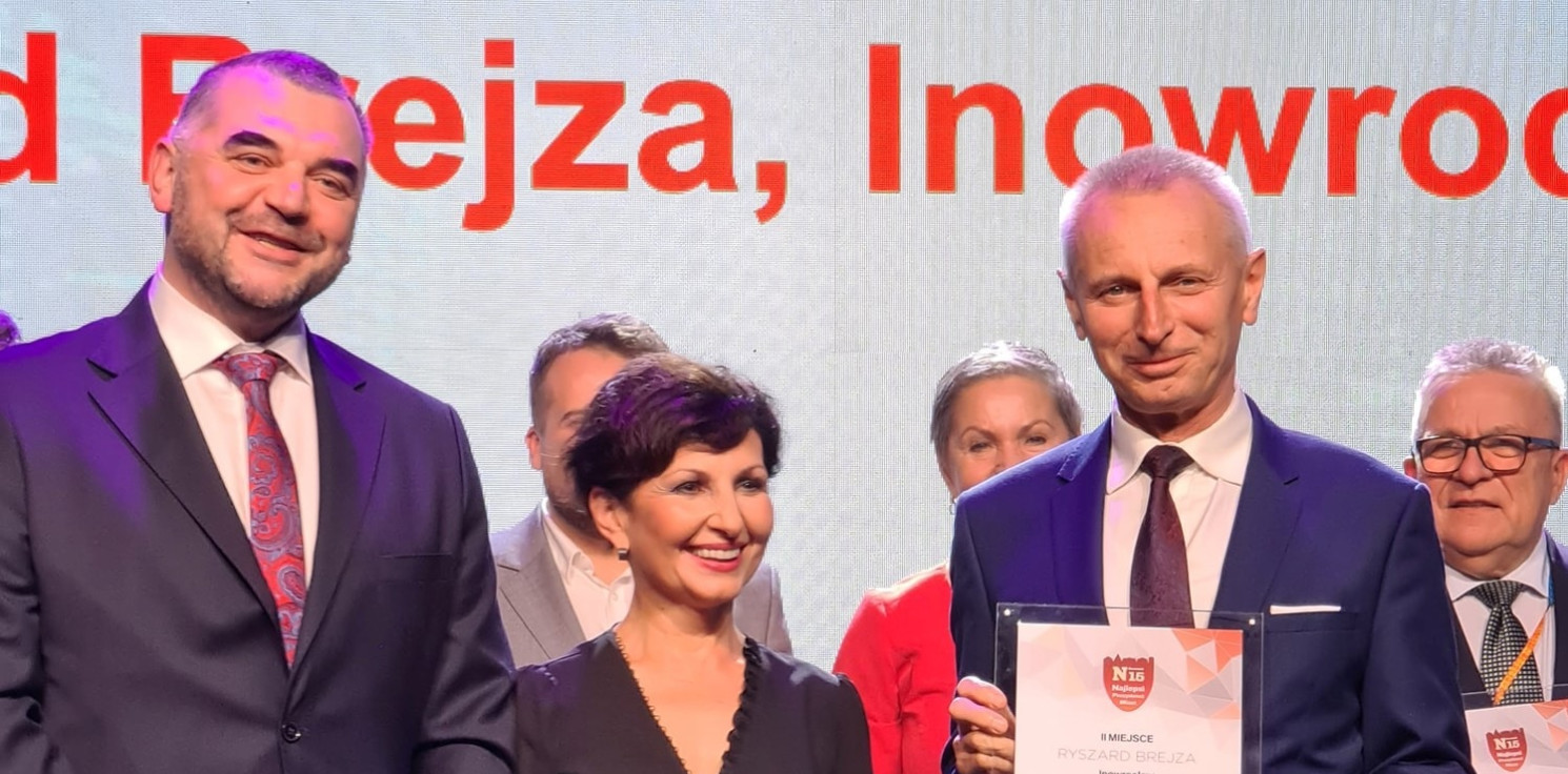 Inowrocław - Newsweek: Ryszard Brejza na podium plebiscytu