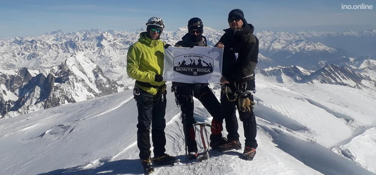 Gniewkowo - Gniewkowianie zdobyli Mont Blanc
