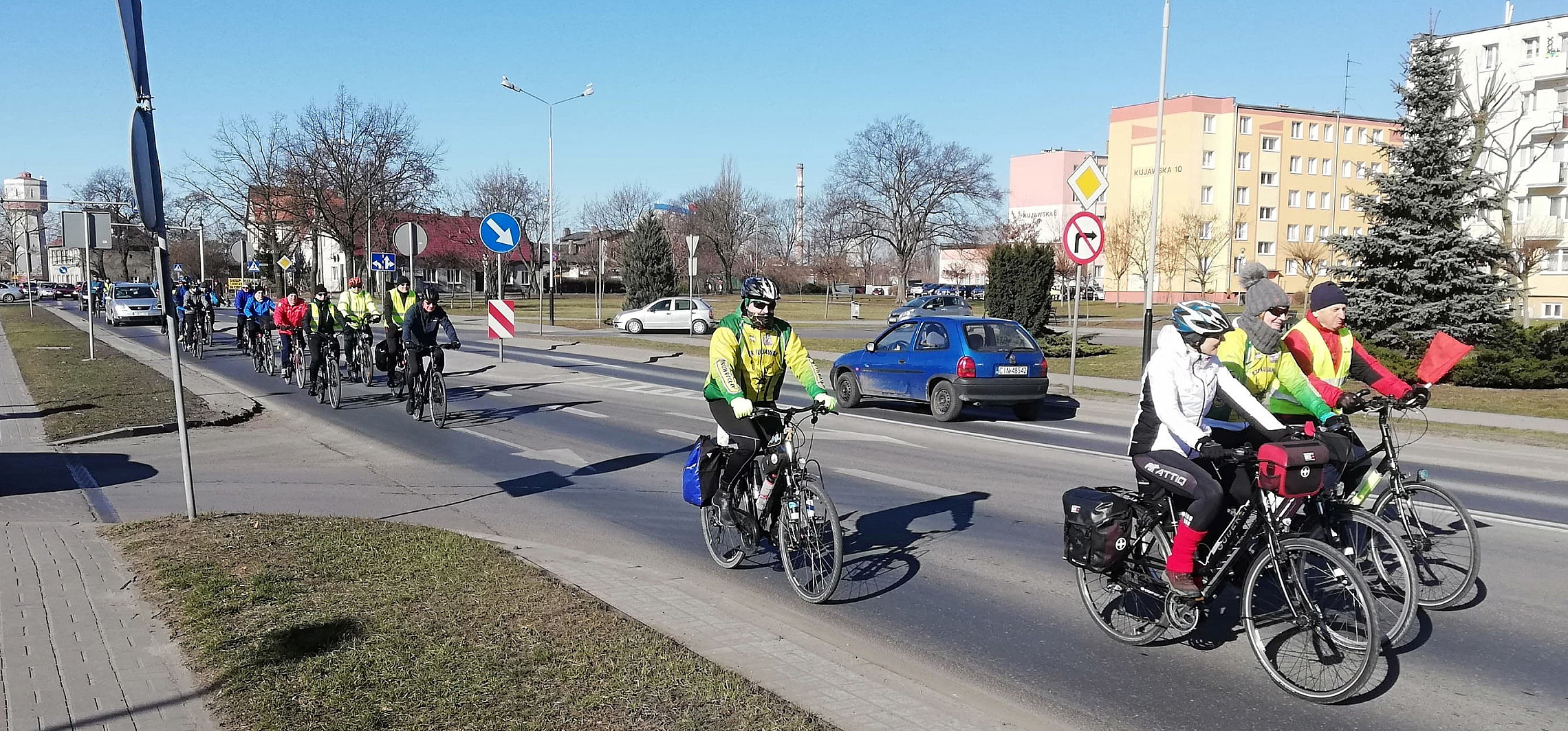 Kruszwica - Nad Gopłem rozpoczęli sezon rowerowy