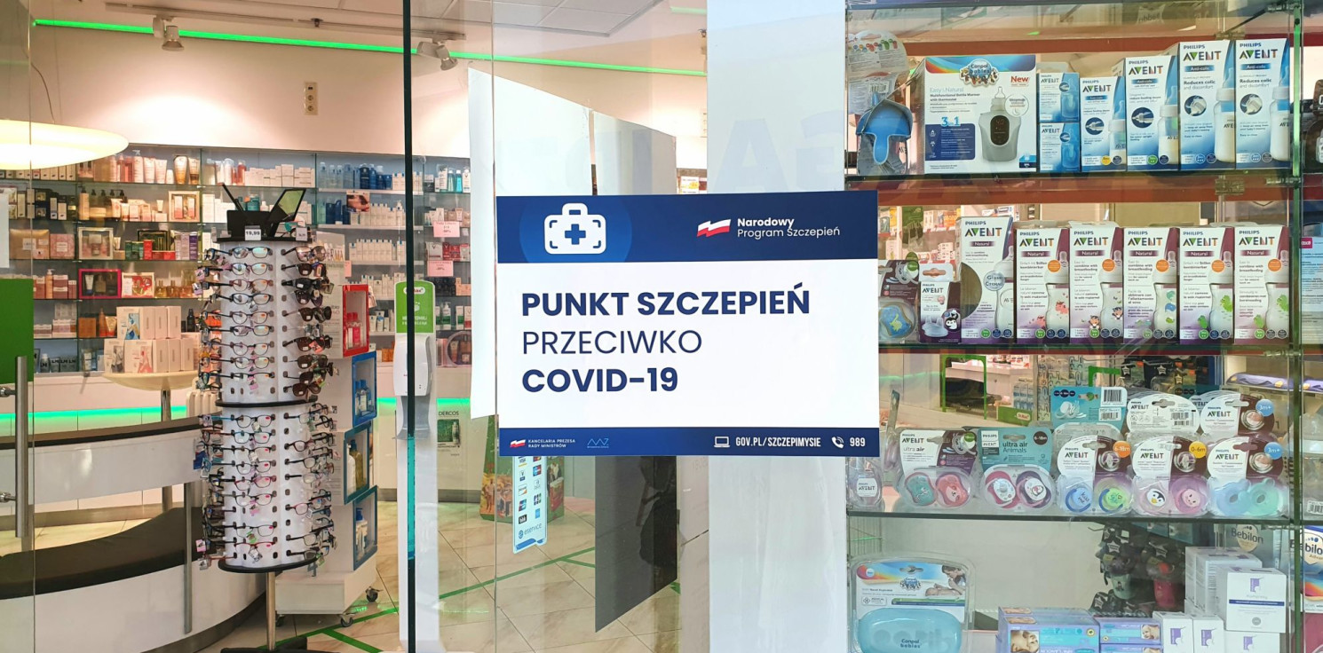 Inowrocław - W galerii handlowej możesz się zaszczepić