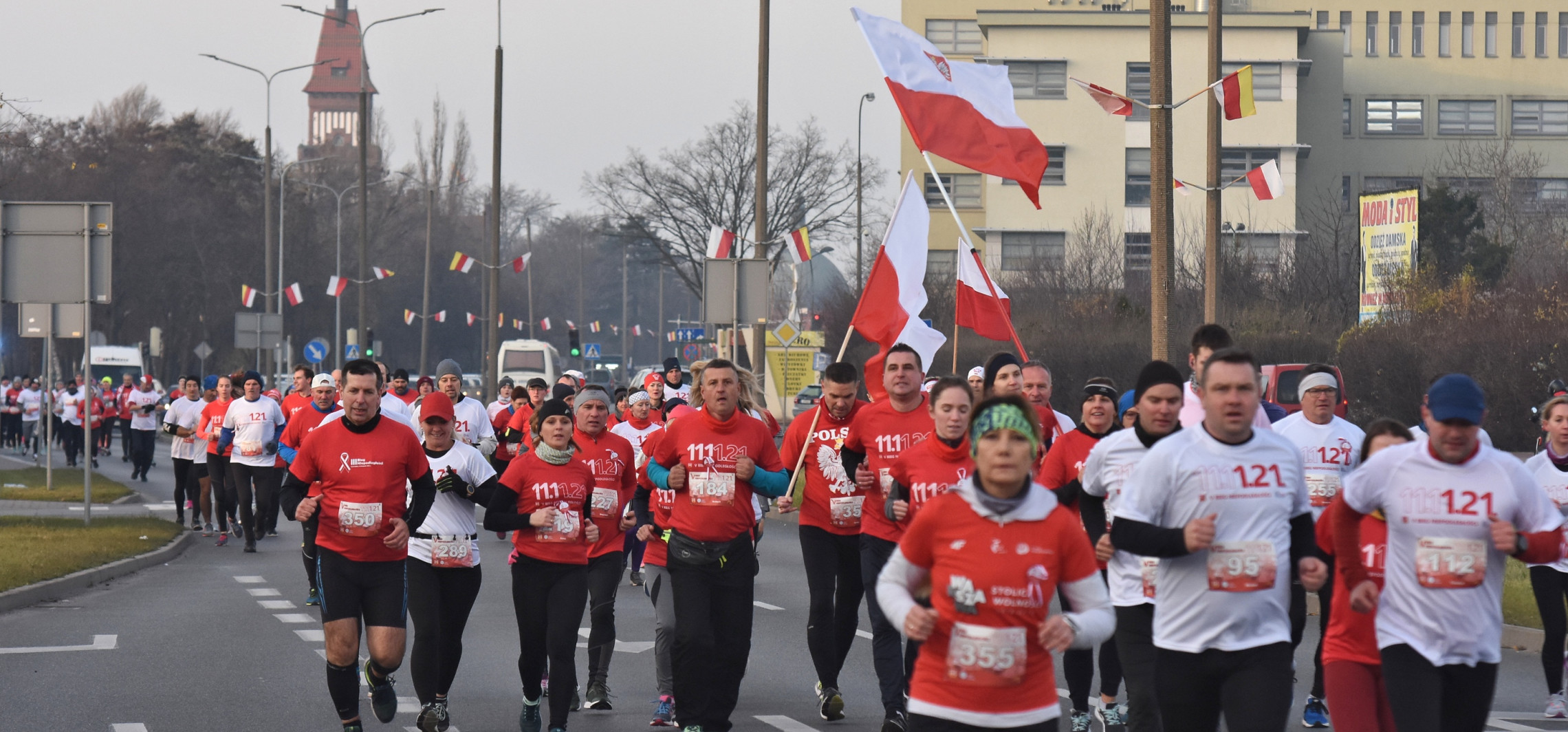 Inowrocław - Biało-czerwone bieganie w Inowrocławiu