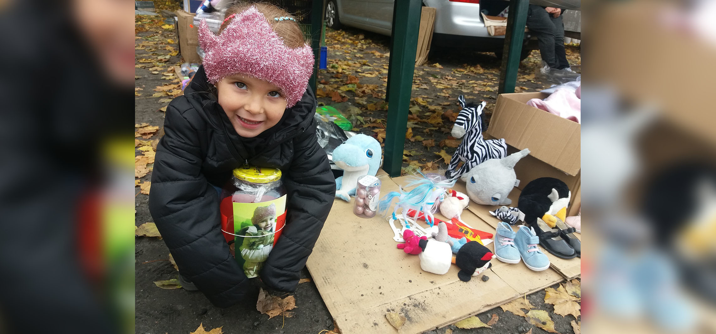 Inowrocław - 4-latka sprzedała zabawki i kupiła karmę dla kotów