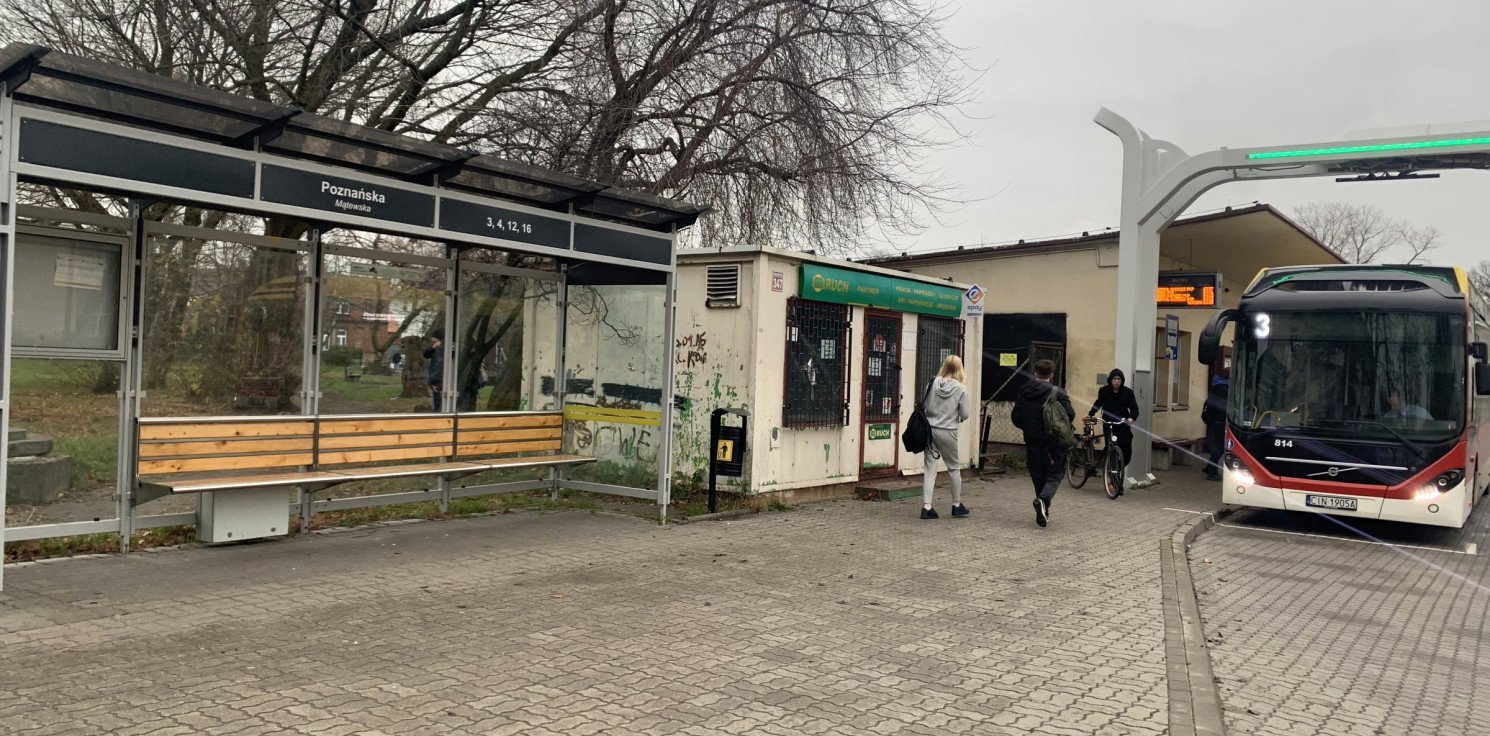 Inowrocław - Będą zmiany na pętli autobusowej w Mątwach