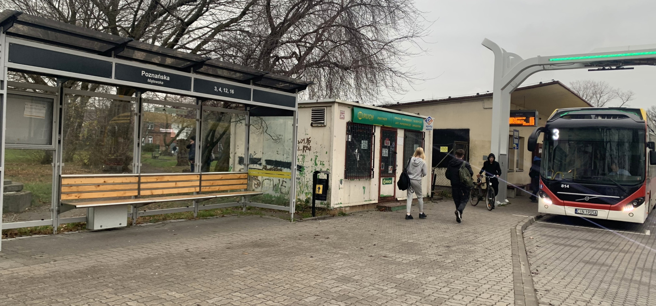Inowrocław - Będą zmiany na pętli autobusowej w Mątwach