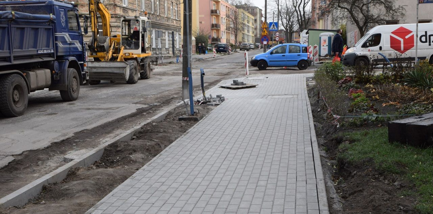 Inowrocław - W sobotę duże utrudnienia na remontowanej ulicy