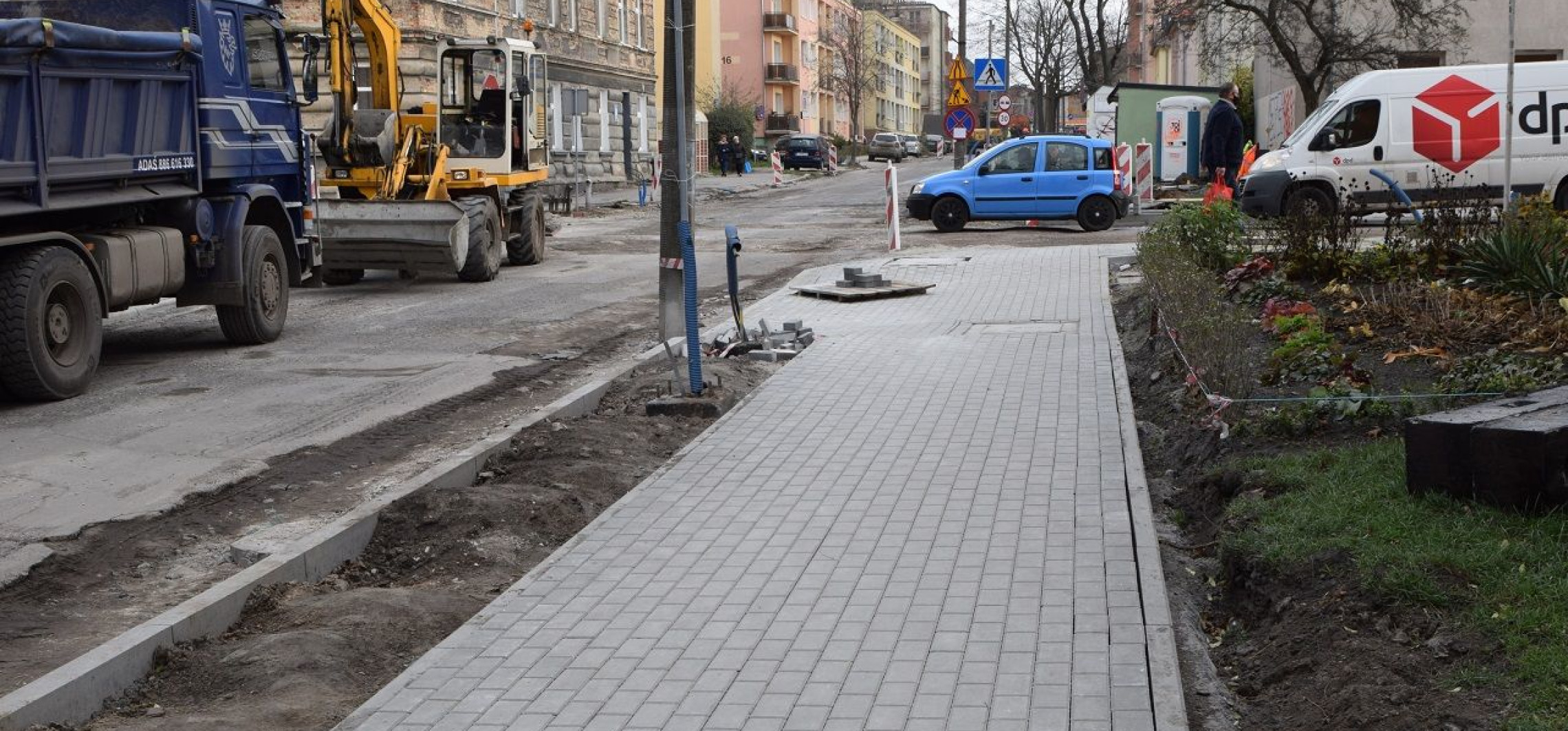 Inowrocław - W sobotę duże utrudnienia na remontowanej ulicy