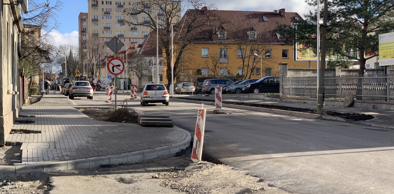 Inowrocław - Ulica na os. Nowym zmienia swoje oblicze