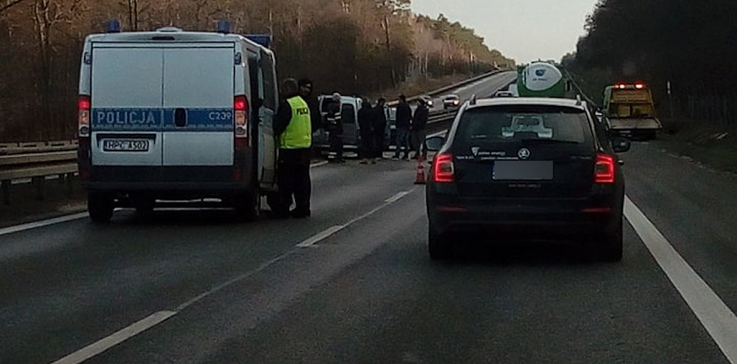 Inowrocław - Kolejna kraksa na DK 25. Są korki
