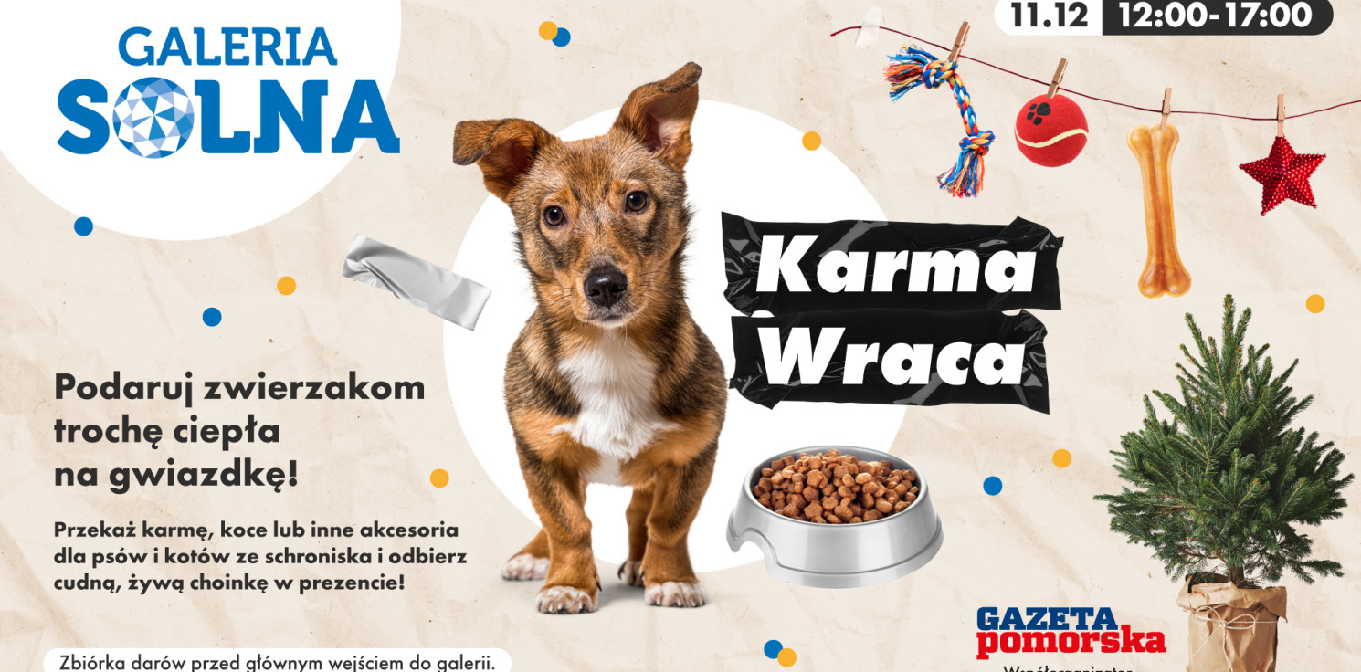 Inowrocław - Karma wraca. Choinka za pomoc dla schroniska