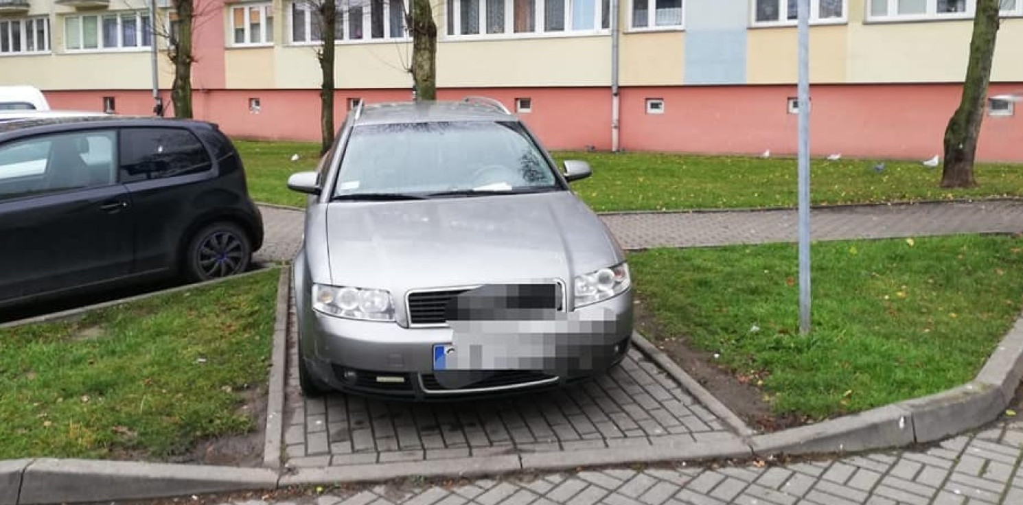 Inowrocław - Za takie parkowanie posypały się mandaty