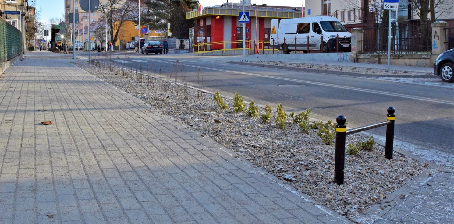 Inowrocław - Zakończył się remont ul. Ks. Piotra Wawrzyniaka
