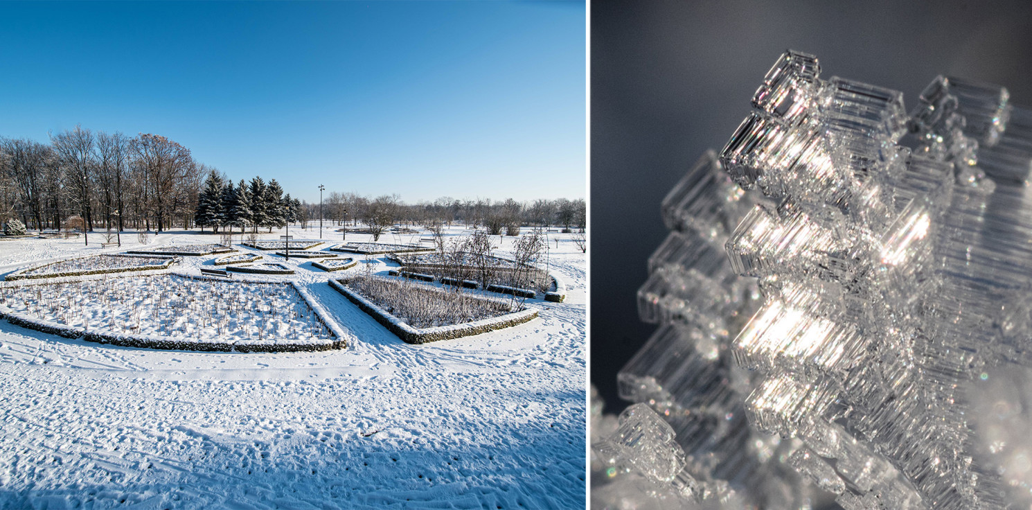 Inowrocław - Mroźne Solanki skąpane w słońcu
