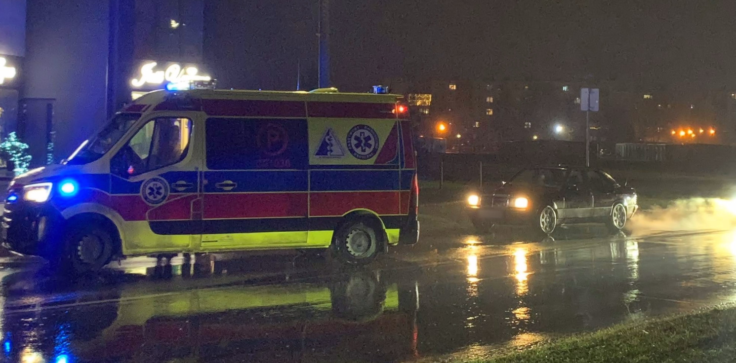 Inowrocław - Potrącenie na Rąbinie. Kobieta w szpitalu