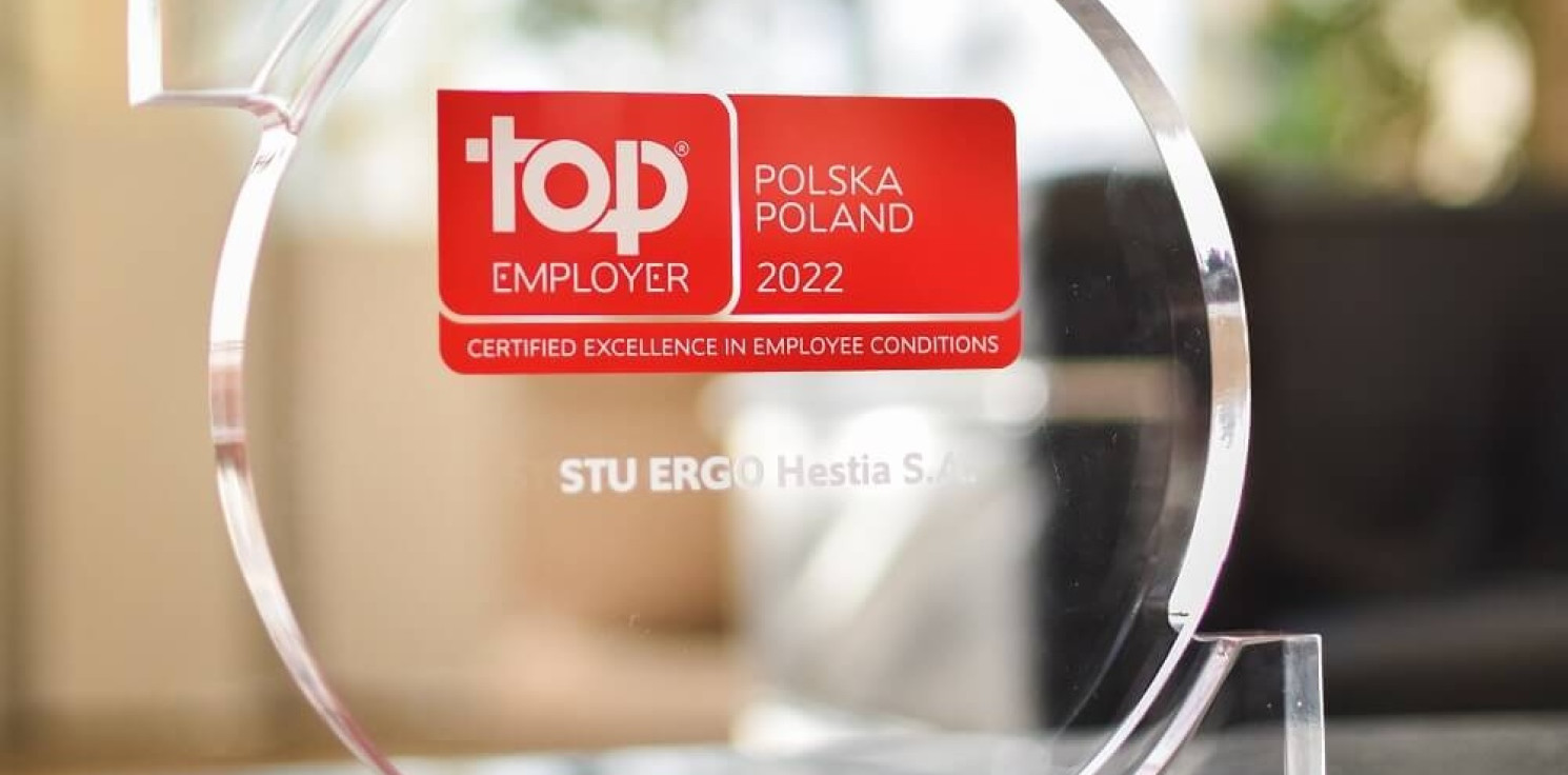 Kraj - Top Employers 2022: ERGO Hestia wśród najlepszych pracodawców w Polsce