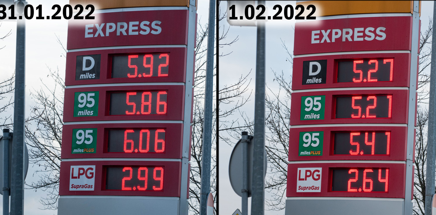 Inowrocław - Ceny paliw spadły. Nawet o 72 grosze za litr