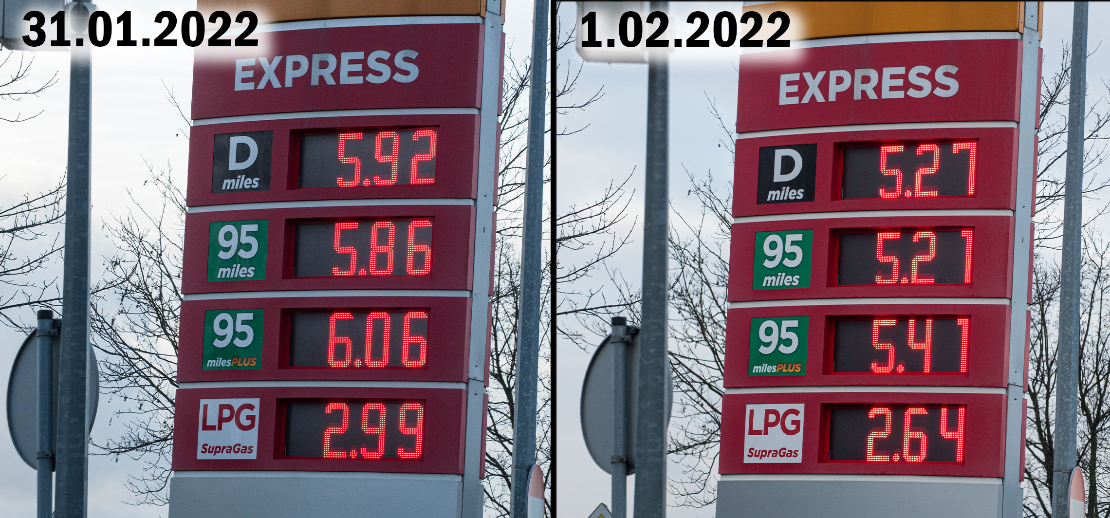 Inowrocław - Ceny paliw spadły. Nawet o 72 grosze za litr