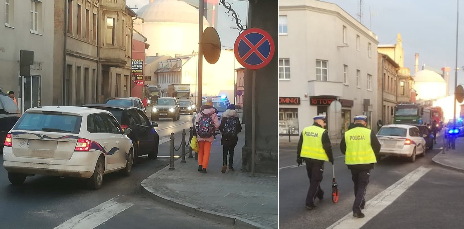 Kruszwica.online - Zderzenie dwóch aut w centrum Kruszwicy