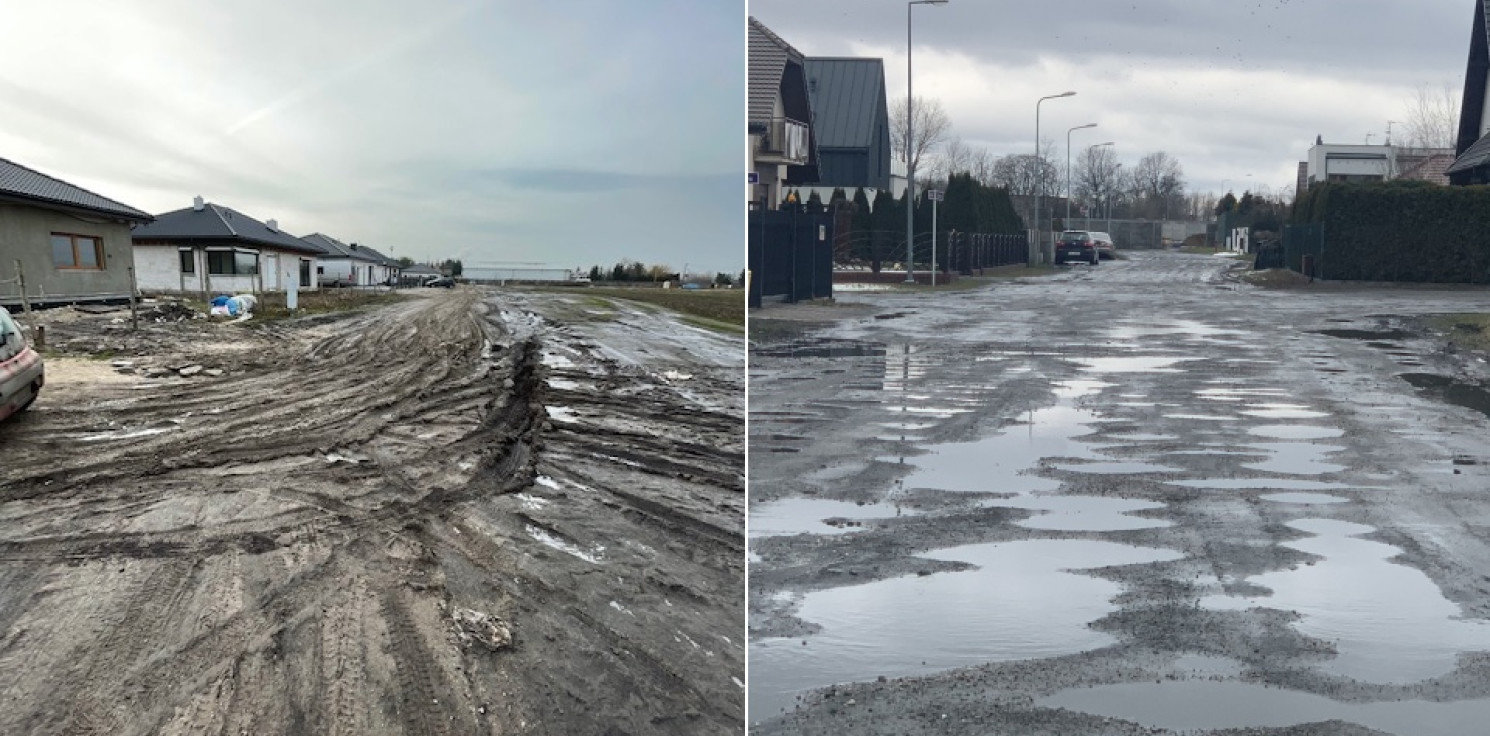 Inowrocław - Gruntówki muszą poczekać na lepszą pogodę