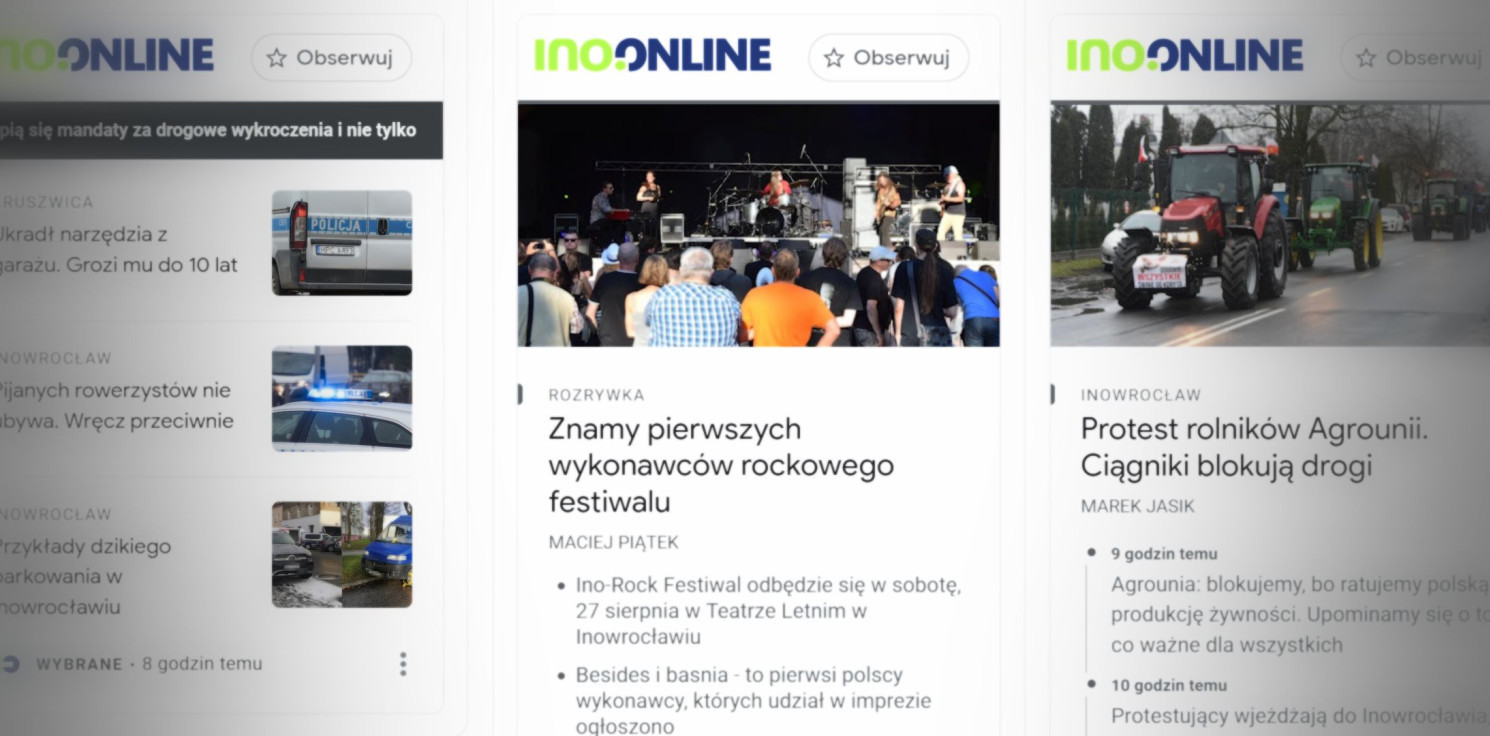 Inowrocław - Ino.online współpracuje z Google przy nowym projekcie dziennikarskim
