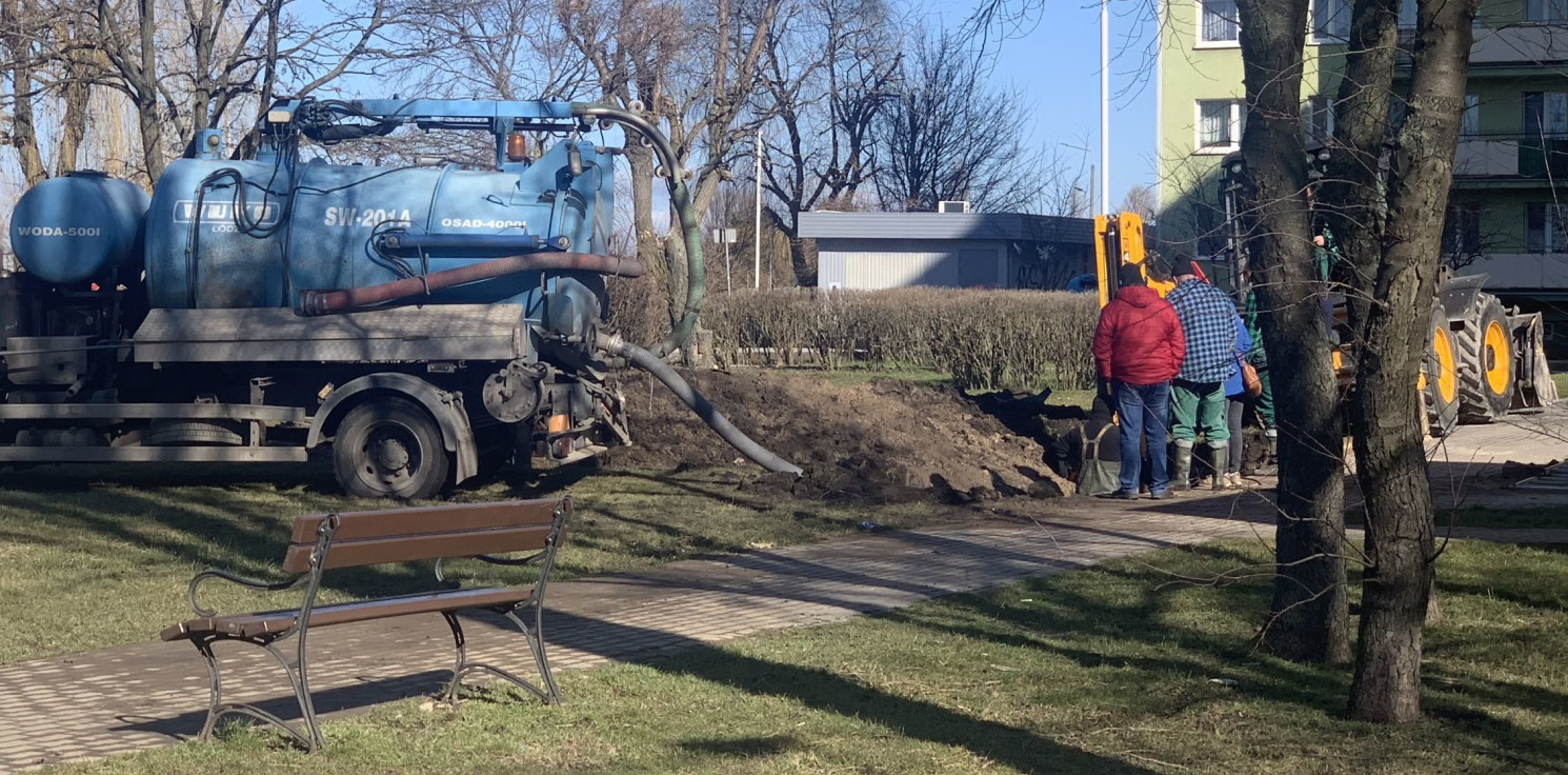 Inowrocław - Awaria na Rąbinie. Część mieszkańców bez wody