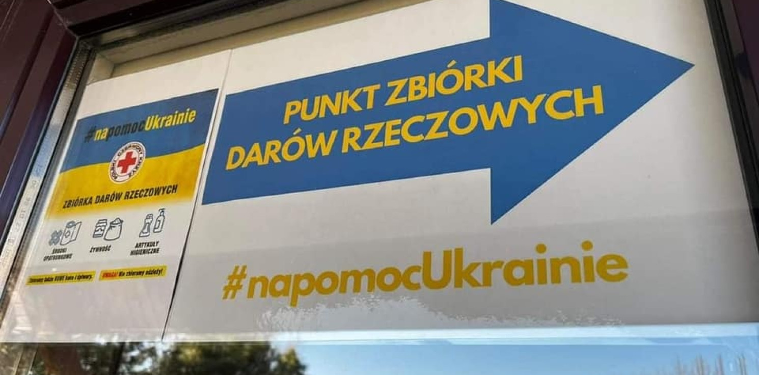 Inowrocław - W inowrocławskiej hali działa punkt zbiórki darów