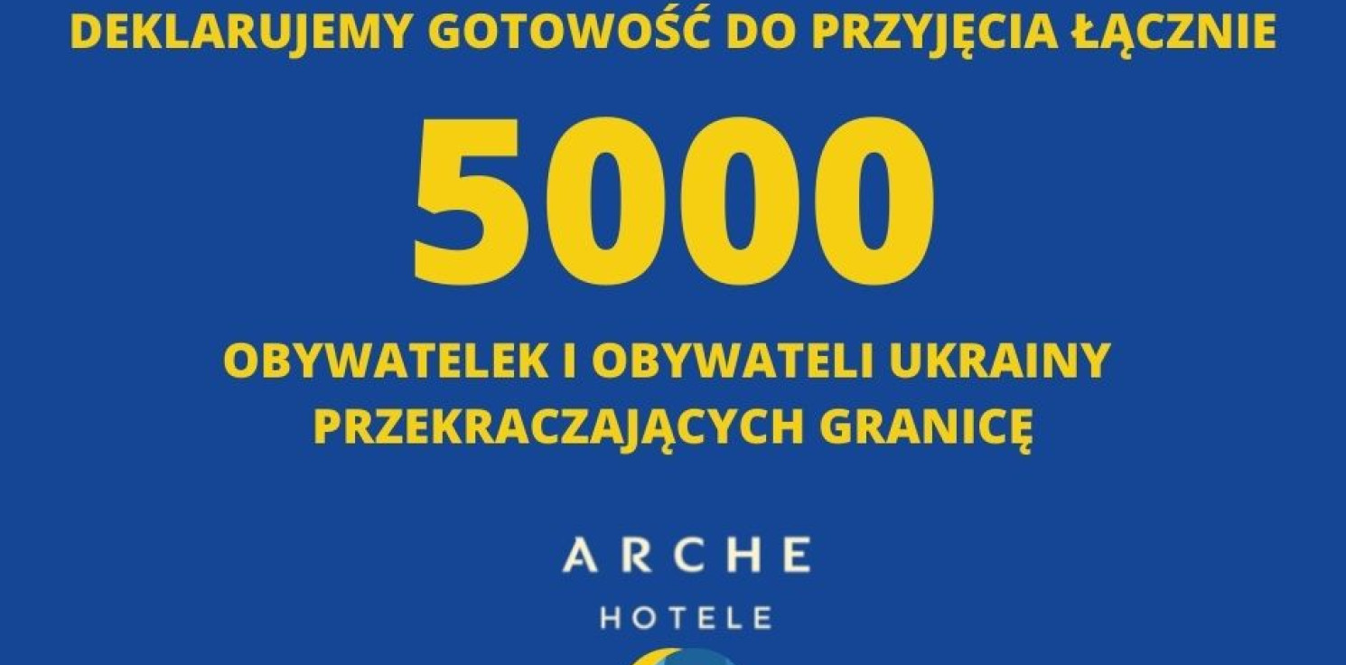 Kraj - Grupa Arche deklaruje gotowość przyjęcia 5000 osób, uchodźców z Ukrainy