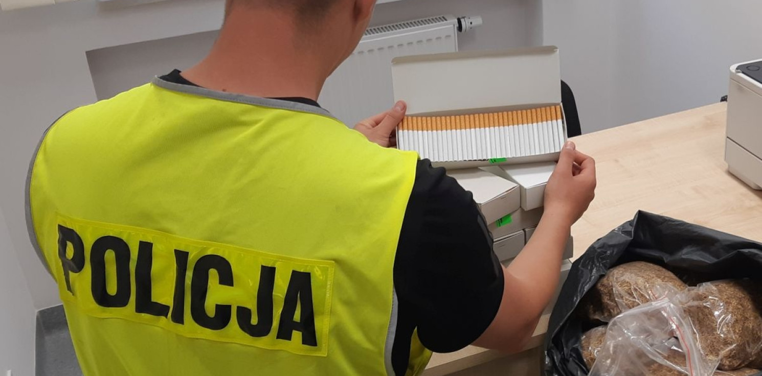 Inowrocław - Nielegalny towar miał w domu i na działce