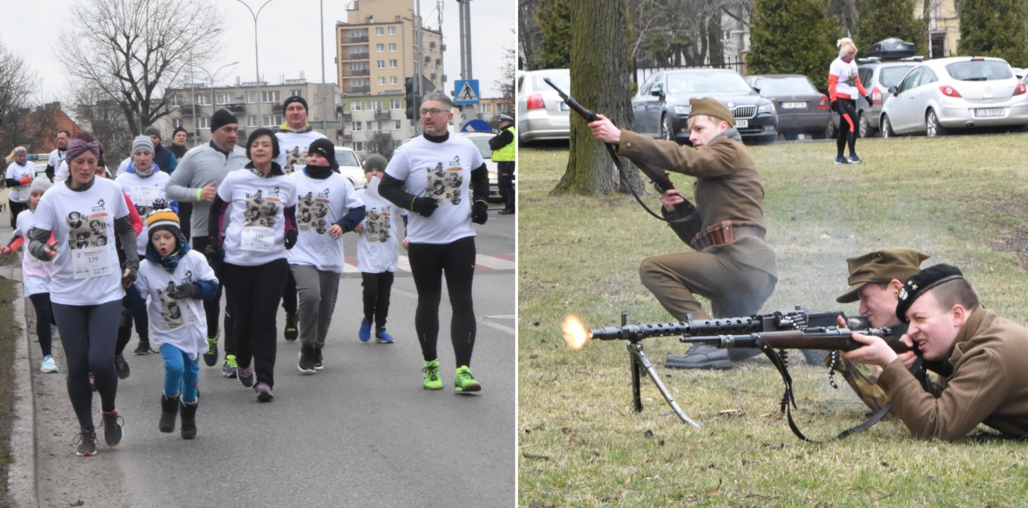 Inowrocław - Po raz dziesiąty pobiegli Tropem Wilczym