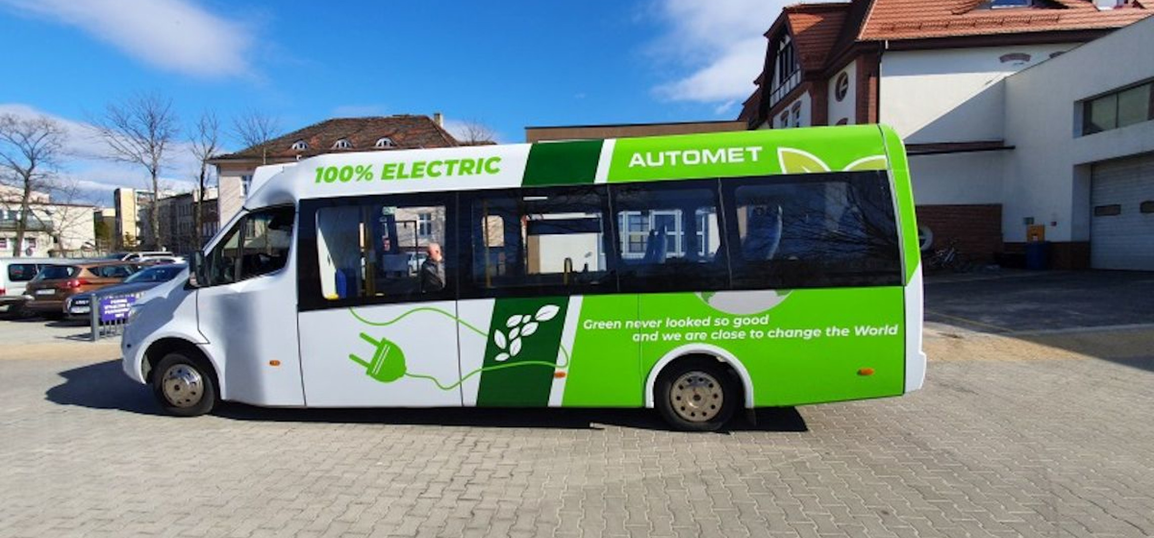 Inowrocław - MPK Inowrocław testuje elektryczny mikrobus