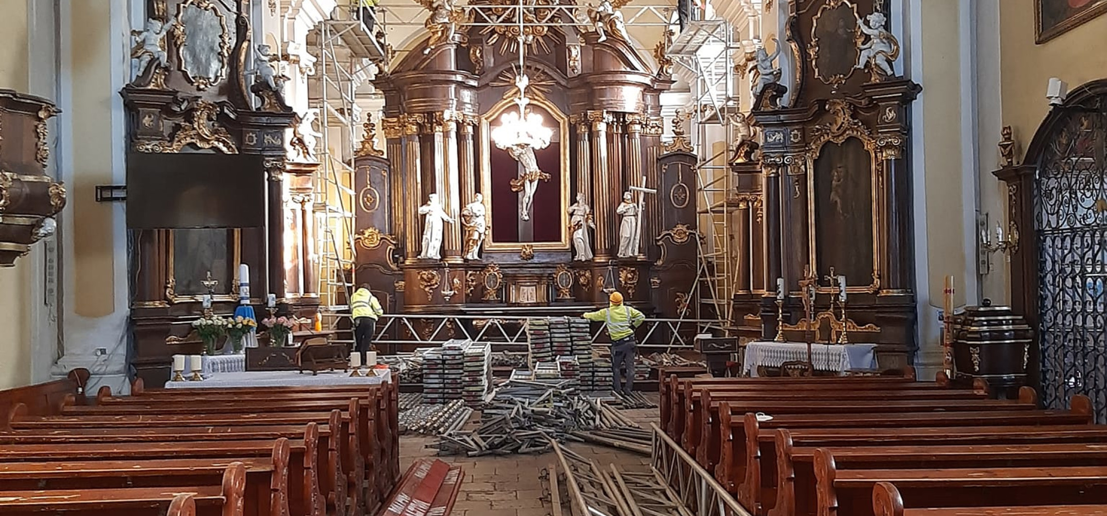 Pakość - Kościół przechodzi remont. Zmiany już na Wielkanoc