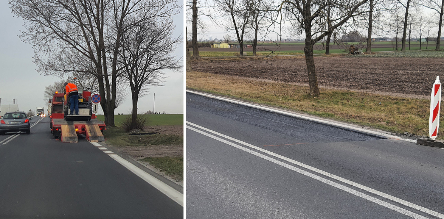 Pakość.online - Utrudnienia na drodze do Pakości. Przez remont