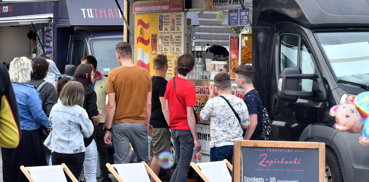 Inowrocław - Food Trucki przyjadą do Inowrocławia