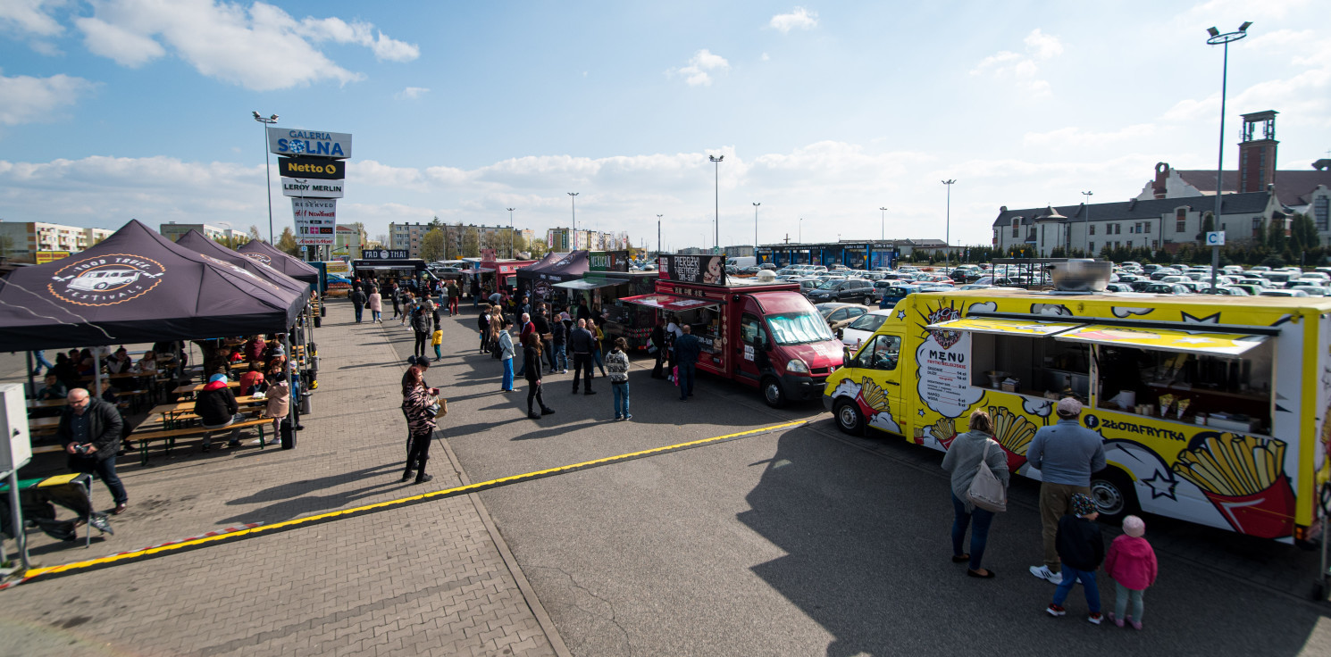 Inowrocław - W Inowrocławiu trwa Food Truck Festivals