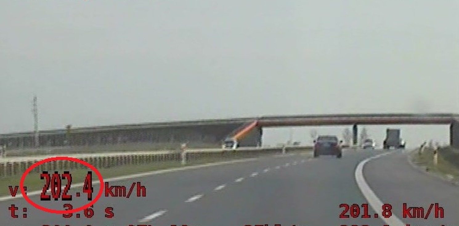 Region - Pędził 202 km/h. Słono za to zapłacił