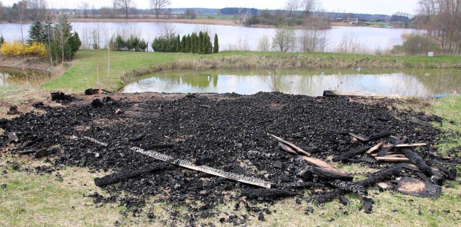 Region - Pożar nad Gopłem. W tle sąsiedzki konflikt