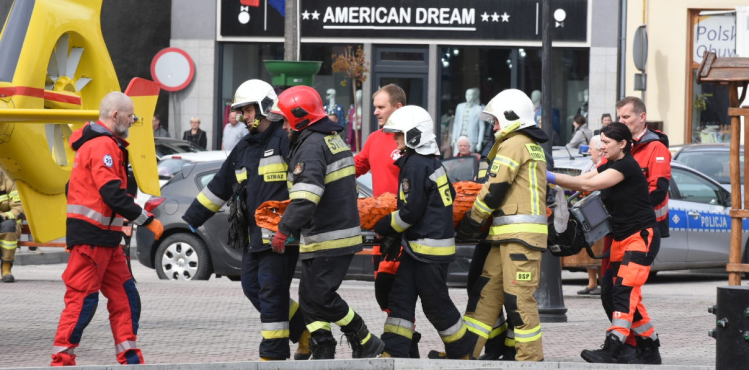 Strzelno - Nie żyje 24-latek, który podpalił się w Strzelnie