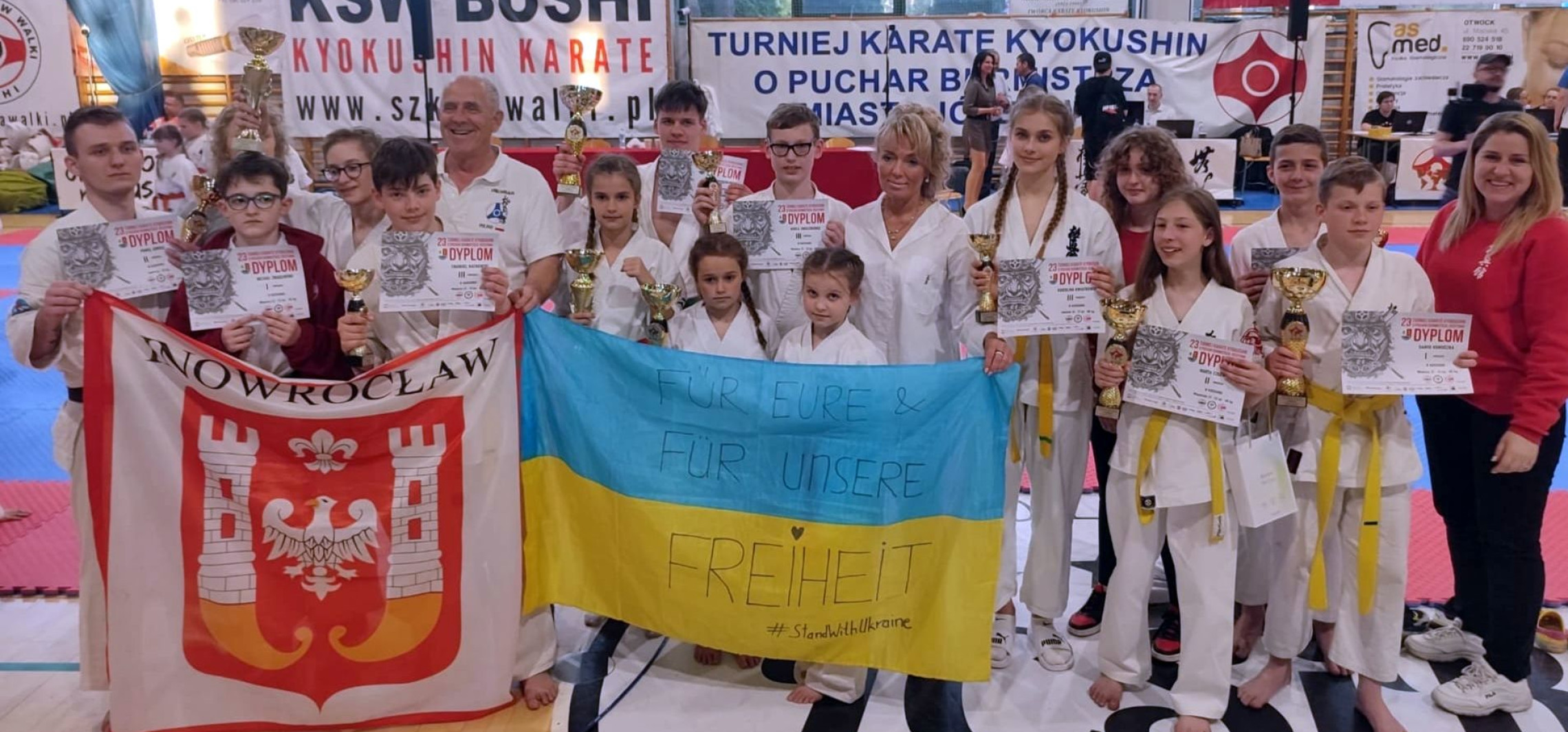Inowrocław - Polsko-ukraińskie sukcesy karateków z Inowrocławia