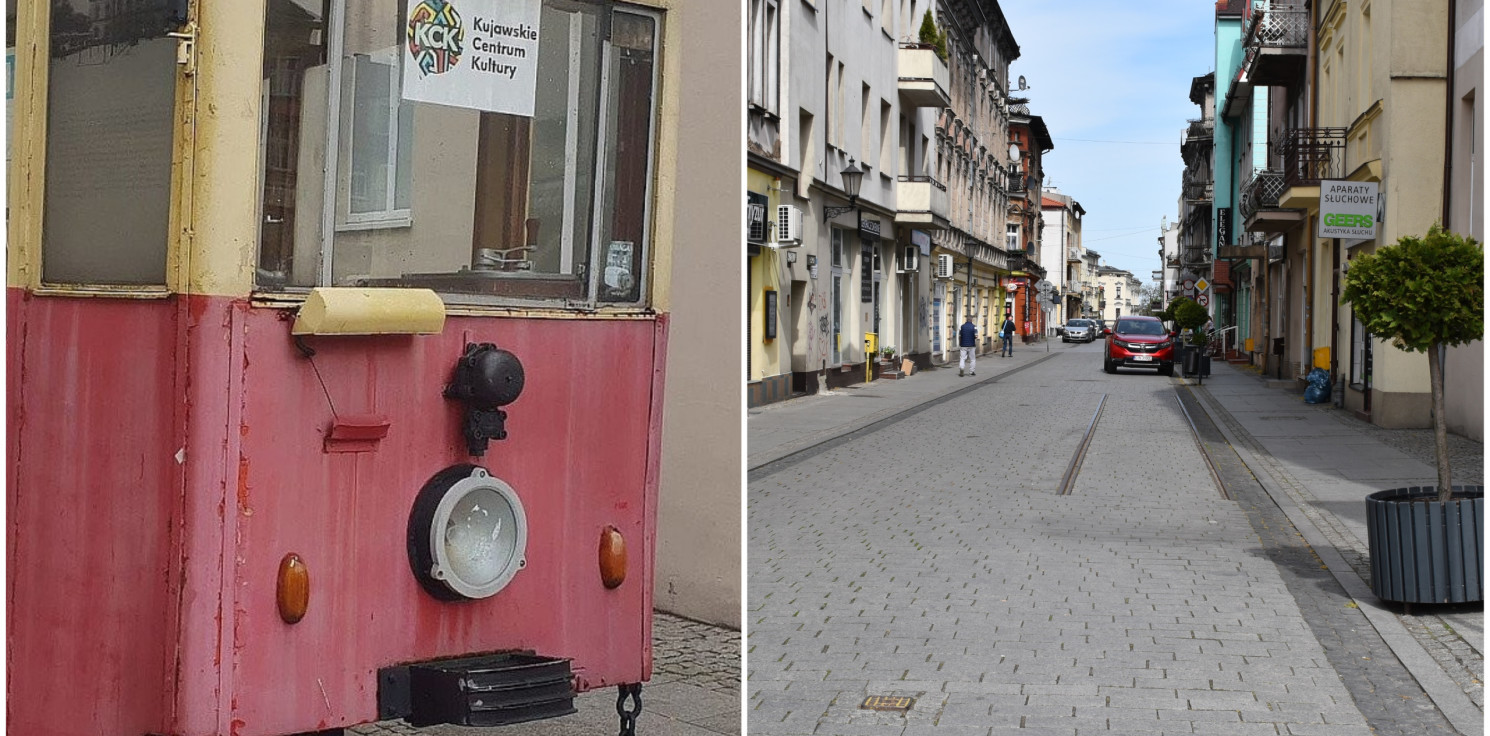 Inowrocław - Pustki na Św. Ducha. Co się dzieje z wagonikiem?