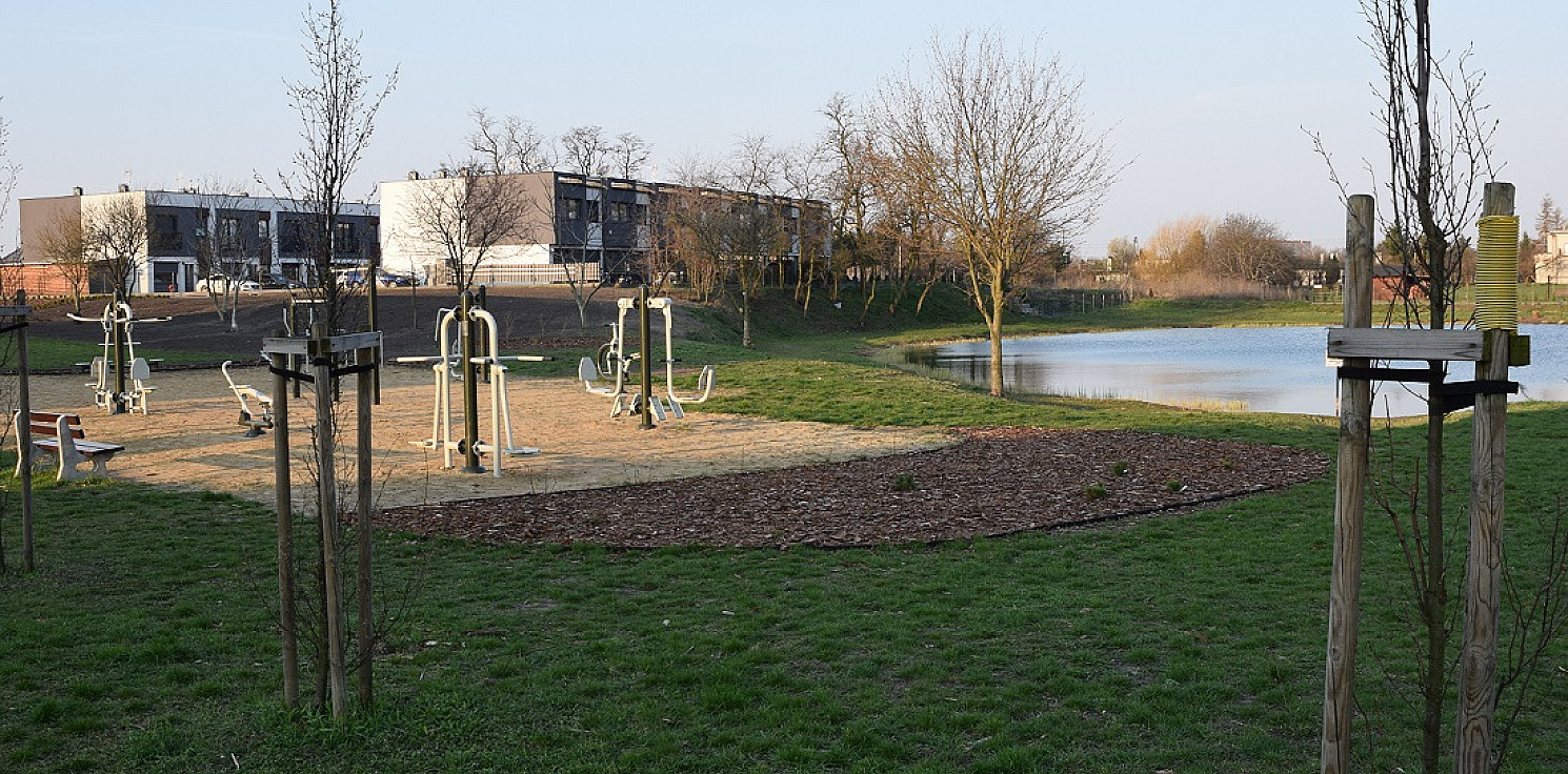 Inowrocław - Nowe tereny zielone na osiedlu Solno