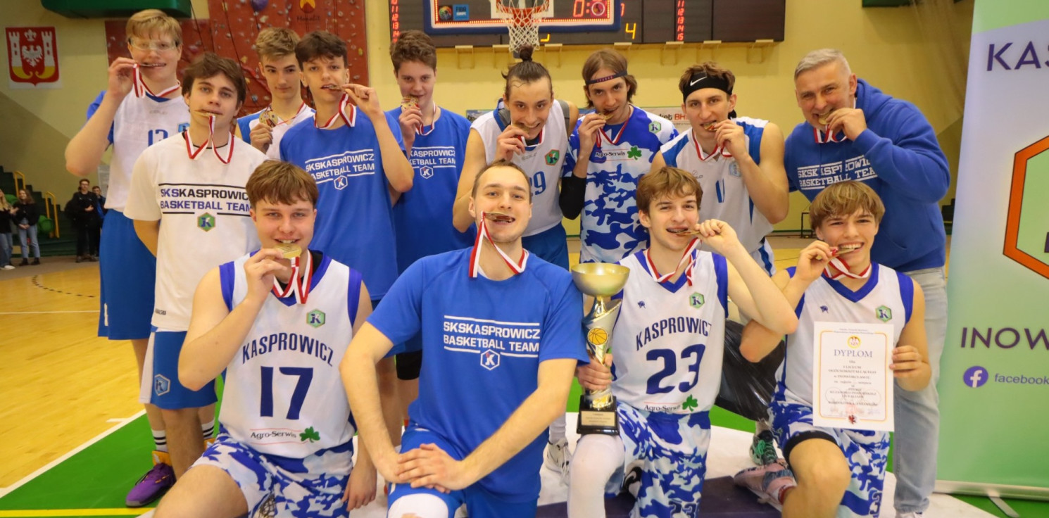 Inowrocław - Koszykarze Kasprowicza zagrają w mistrzostwach Polski